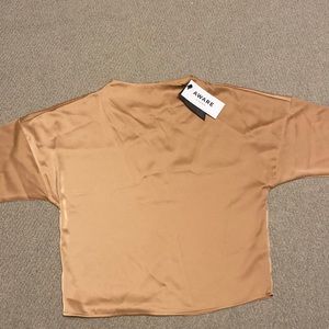 Brand new with tags Aware by Vero moda gold top size xs